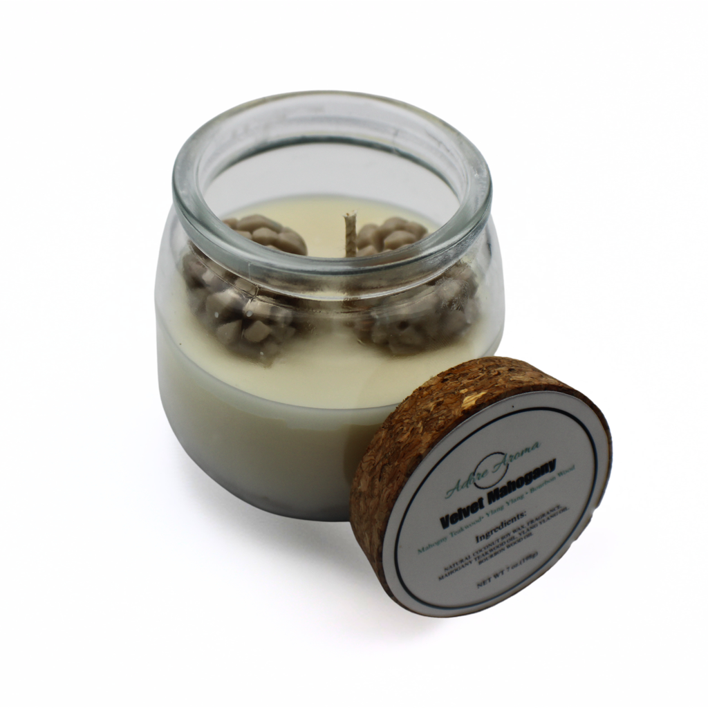 Velvet Mahogany Coconut Soy Candle No. 7