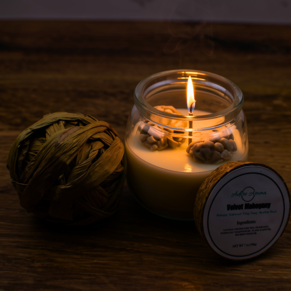 Velvet Mahogany Coconut Soy Candle No. 7