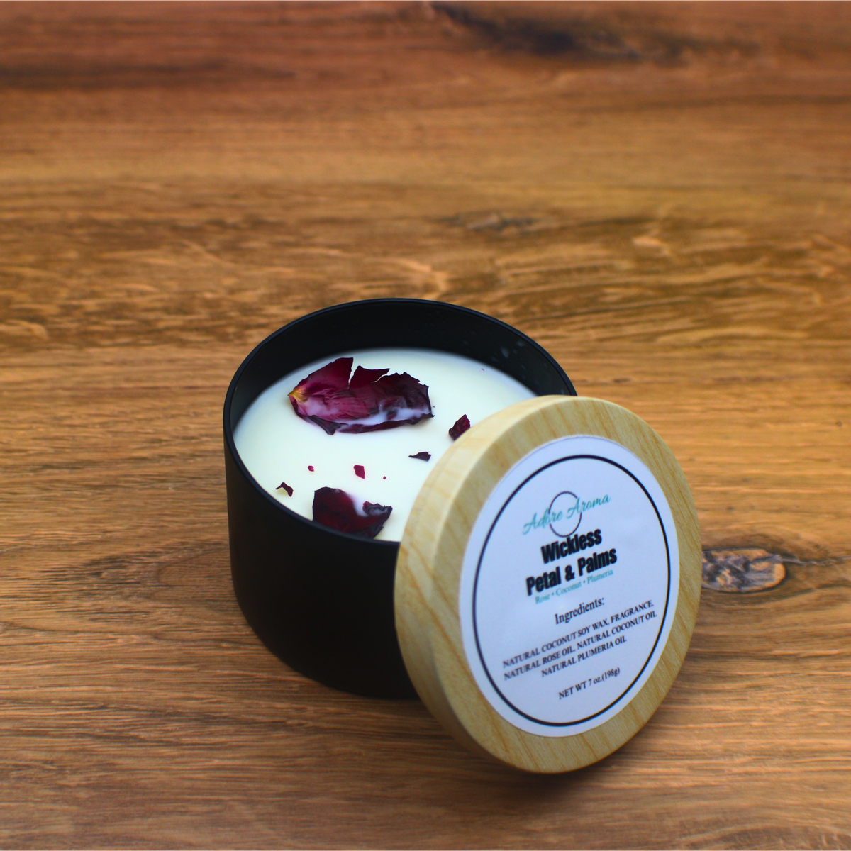Petal and Palm Coconut Soy Candle No. 7