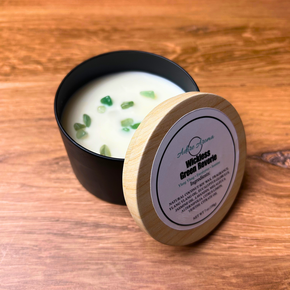 Green Reverie Coconut Soy Candle No. 7