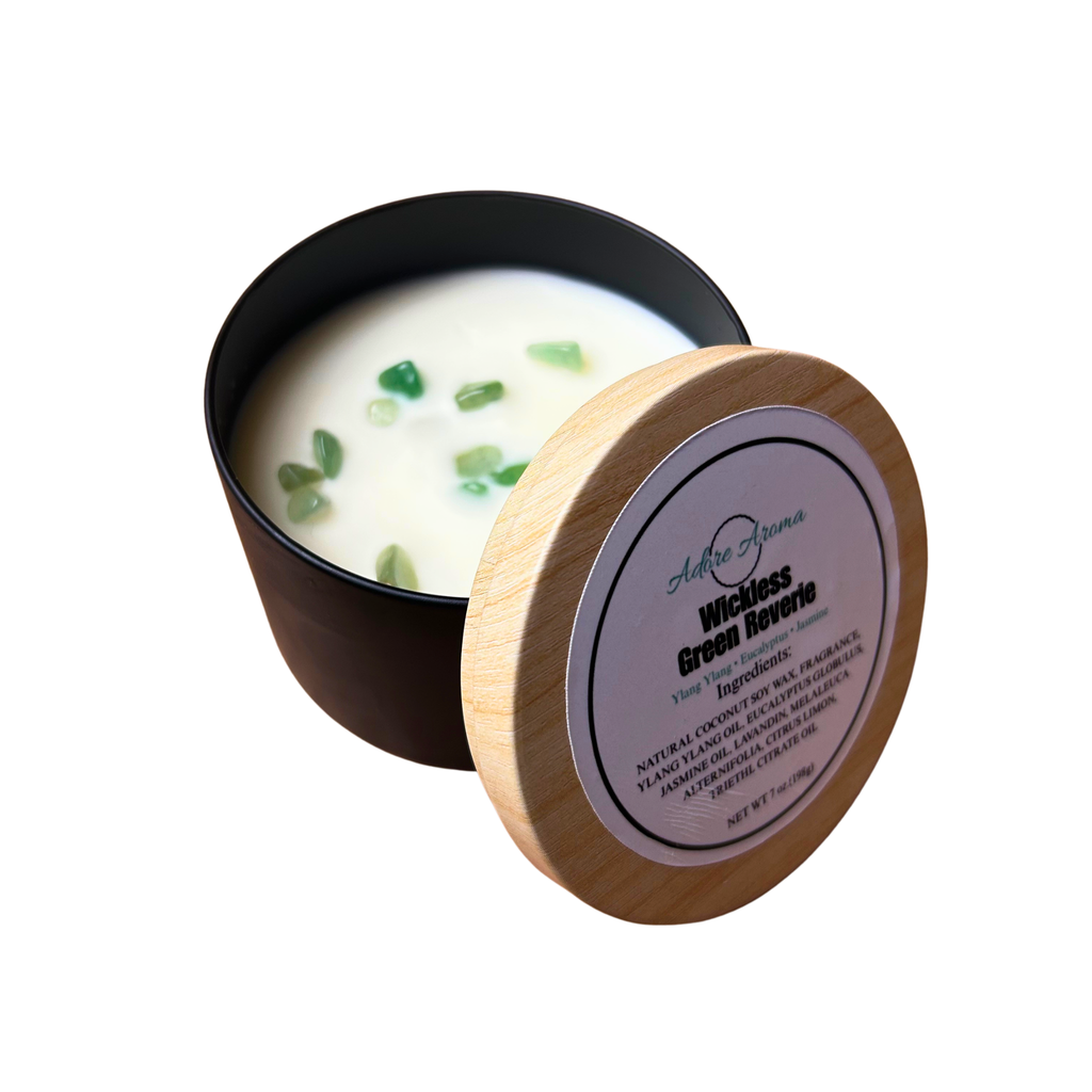 Green Reverie Coconut Soy Candle No. 7