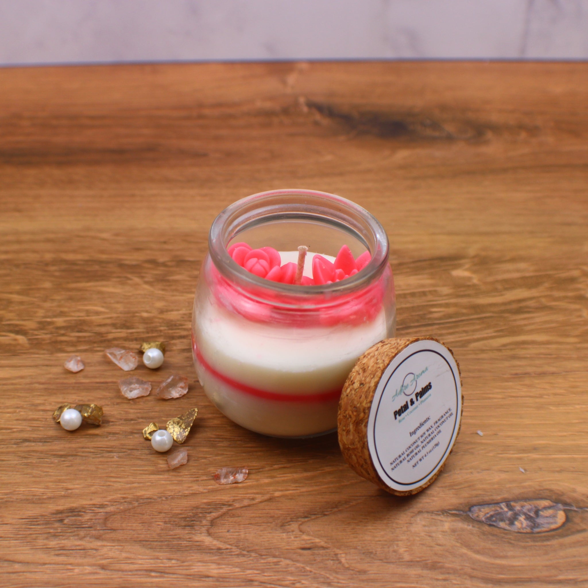 Petal and Palm Coconut Soy Candle No. 7