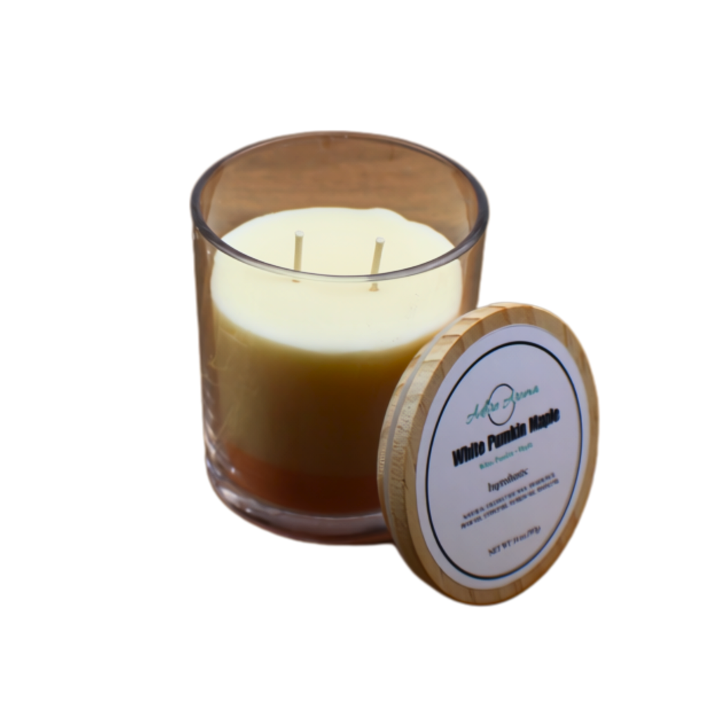 White Pumpkin Maple Coconut Soy Candle No. 14