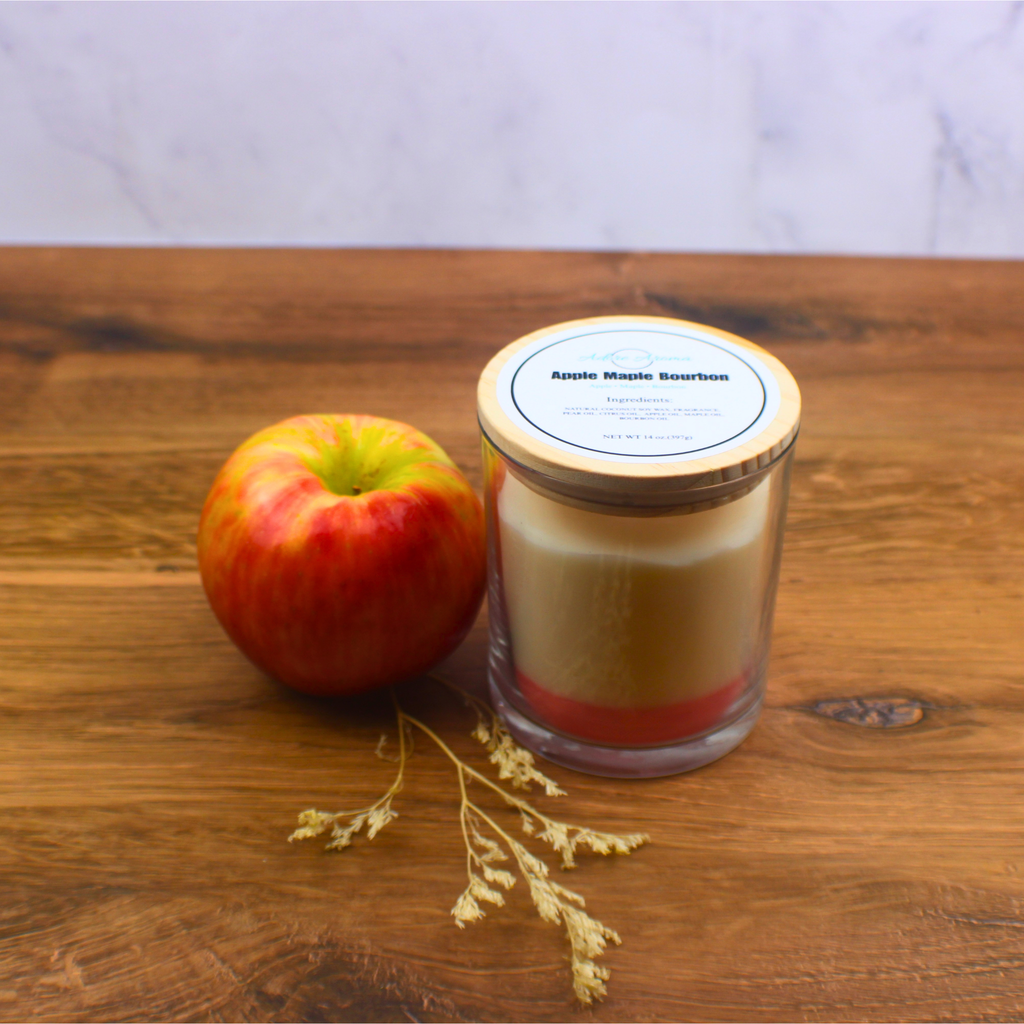 Apple Maple Bourbon Coconut Soy Candle No. 14