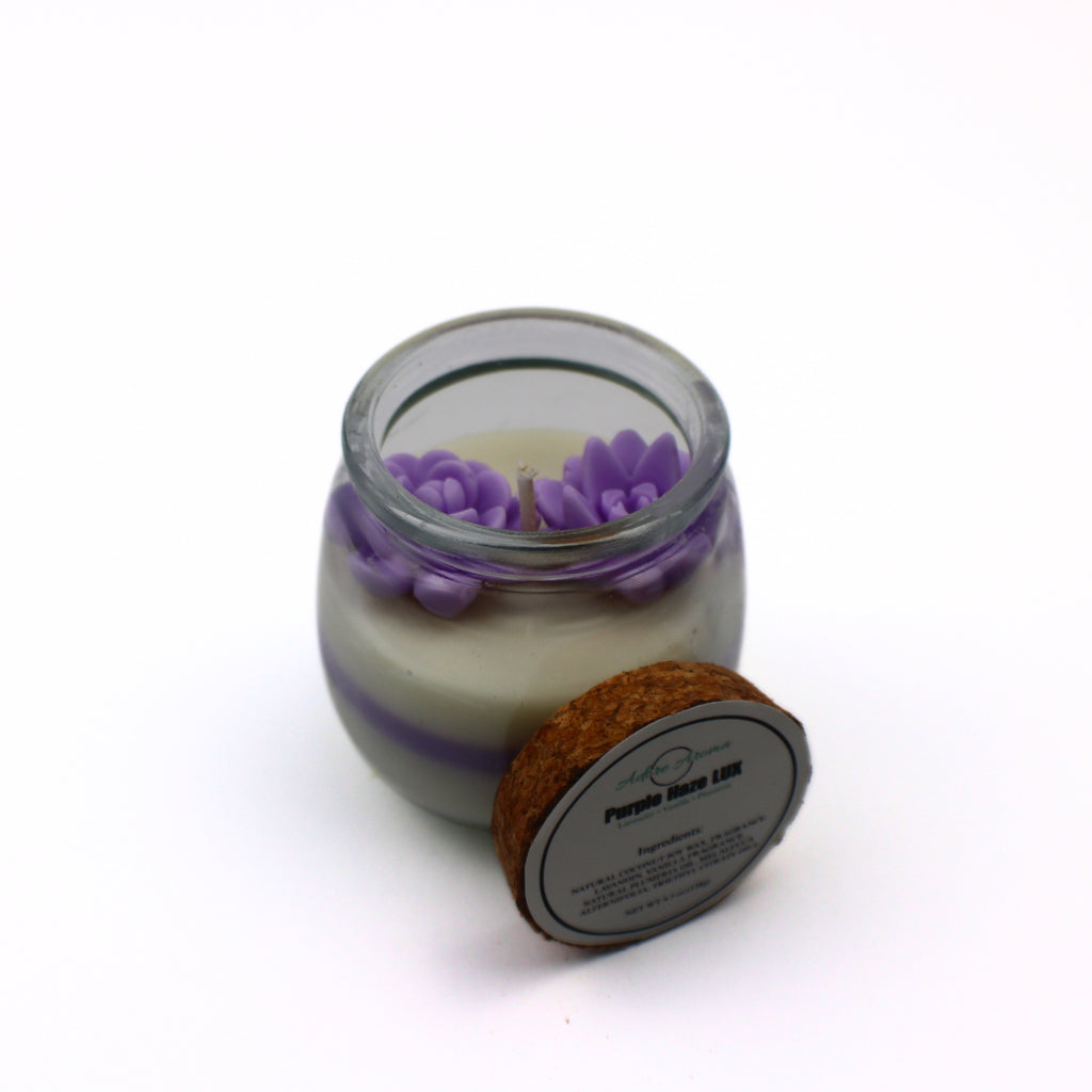 Purple Haze LUX Coconut Soy Candle No. 7