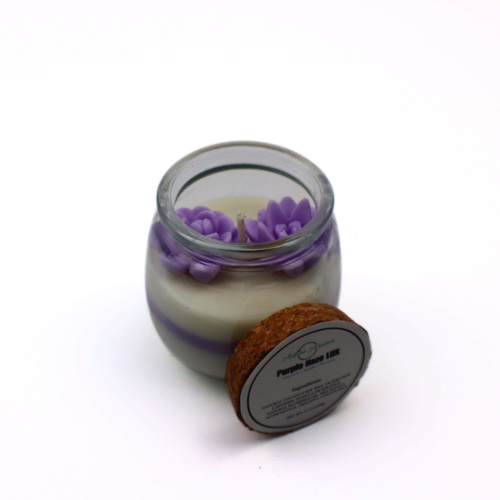 Purple Haze LUX Coconut Soy Candle No. 7