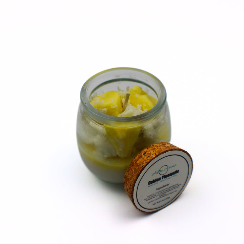Golden Pineapple Coconut Soy Candle No. 7