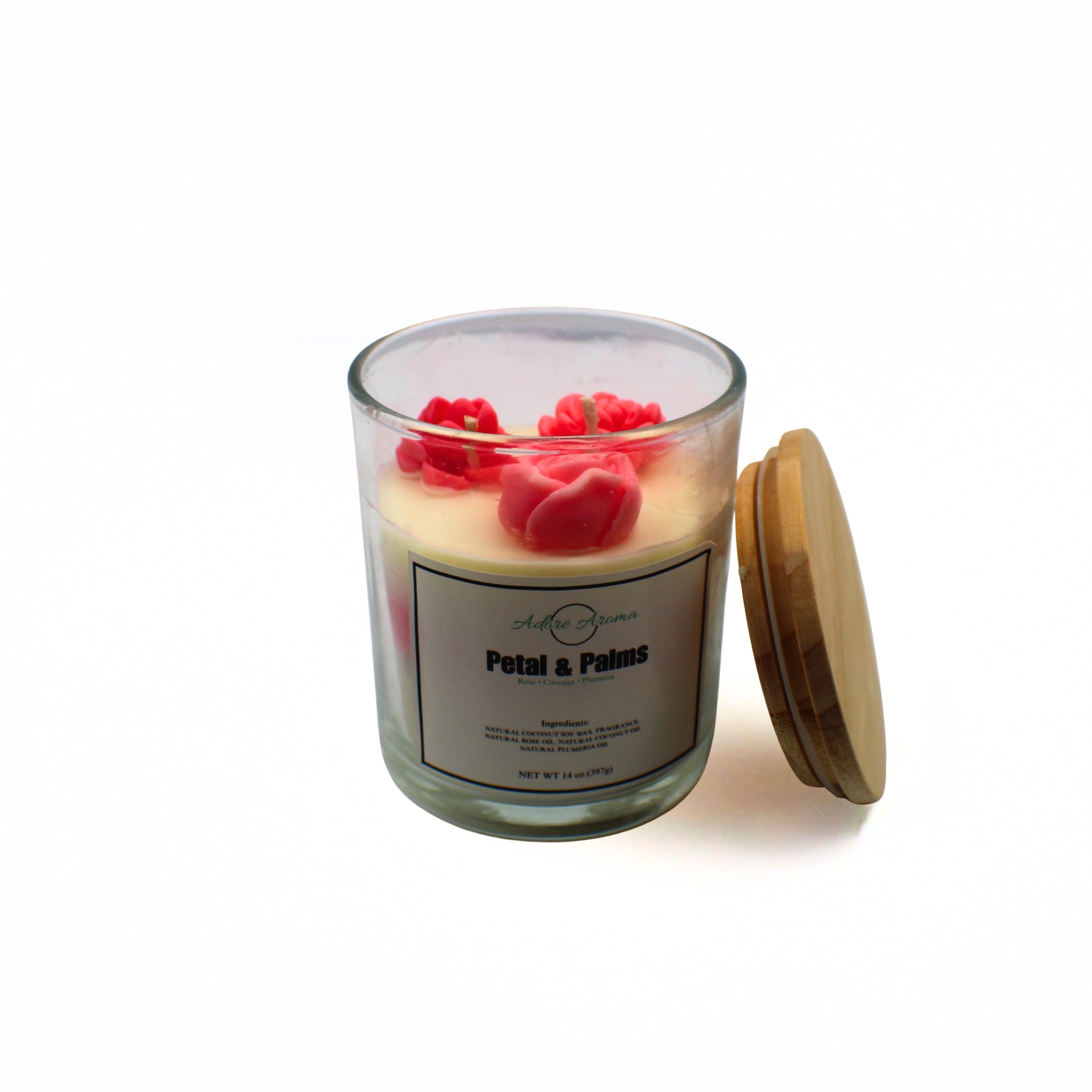 Petal and Palm Coconut Soy Candle No. 14