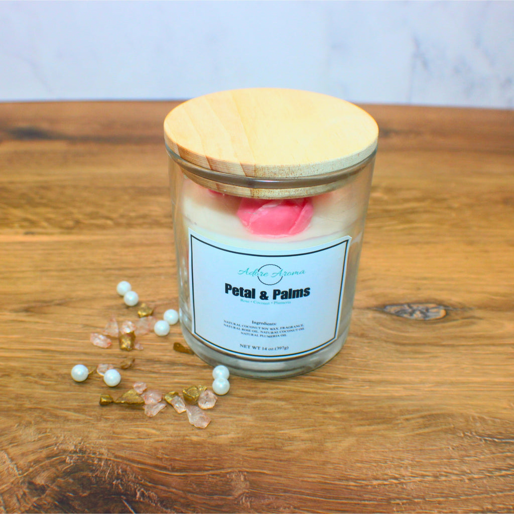 Petal and Palm Coconut Soy Candle No. 14