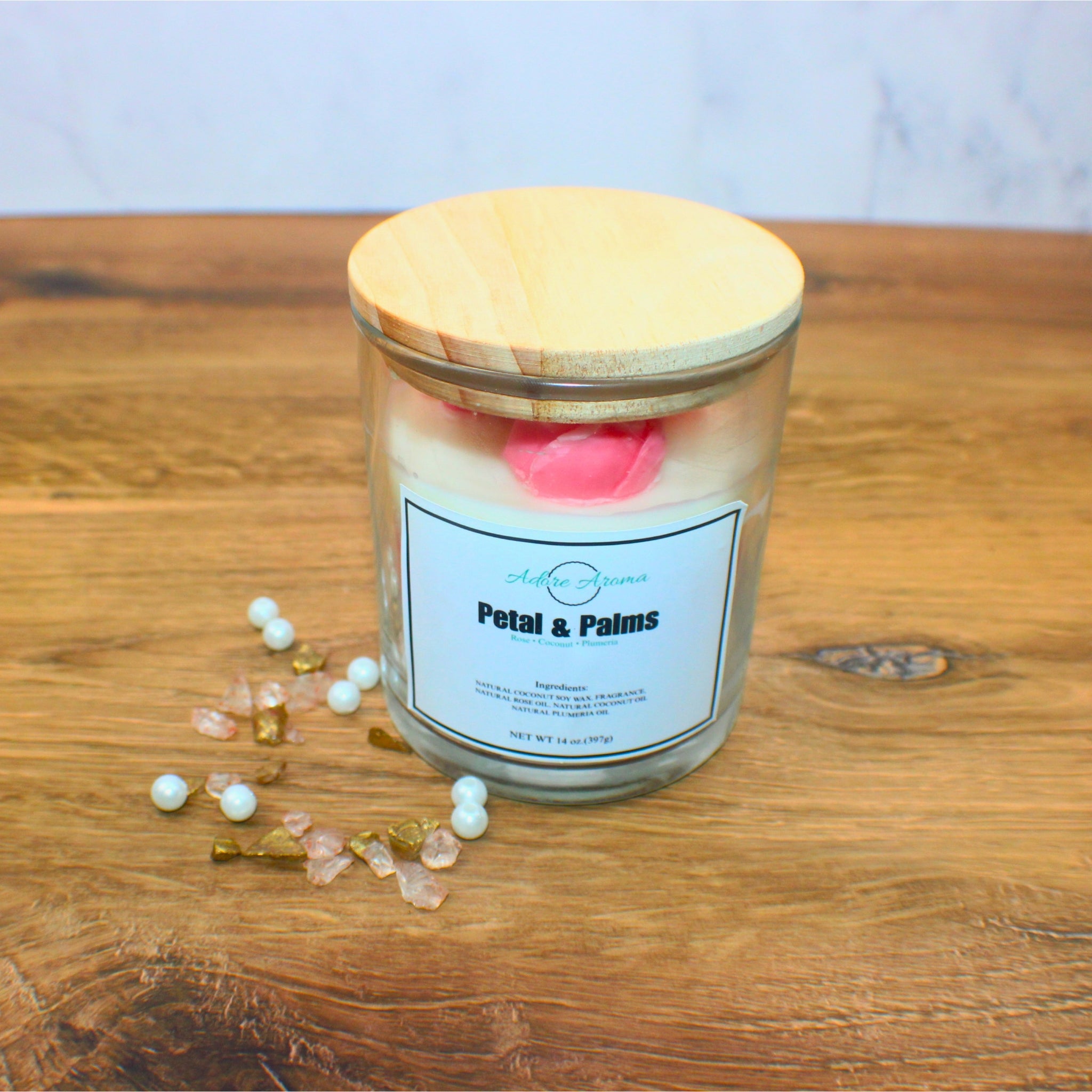 Petal and Palm Coconut Soy Candle No. 14