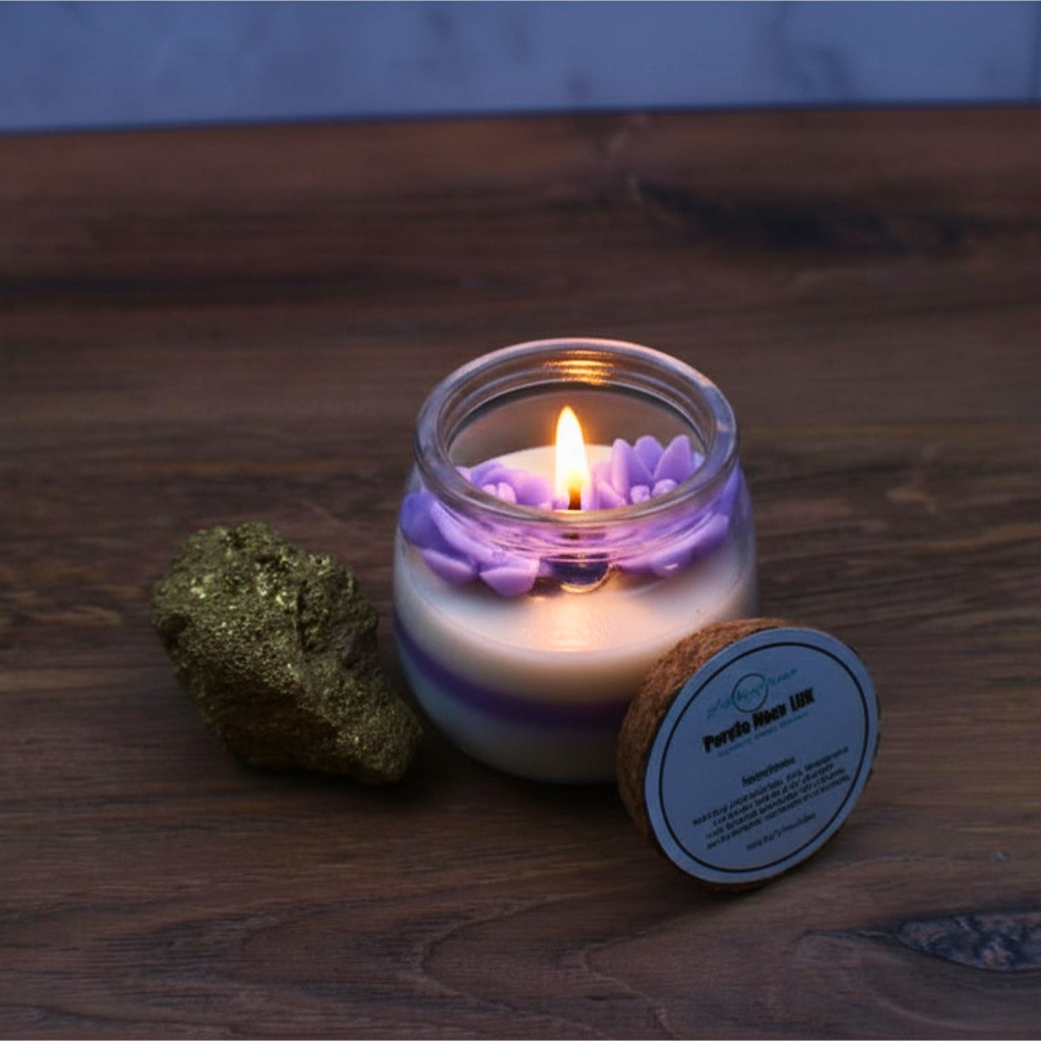 Purple Haze LUX Coconut Soy Candle No. 7