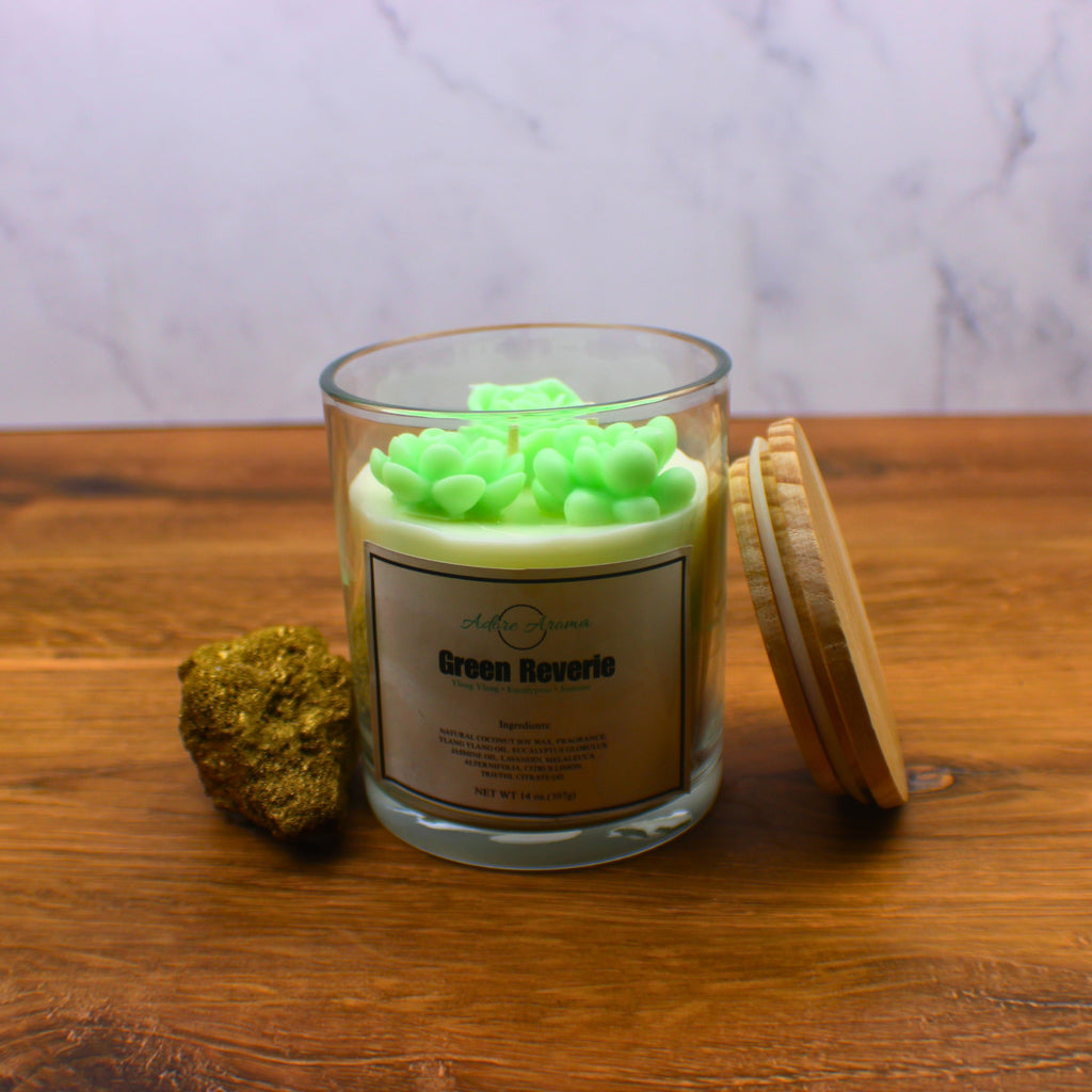 Green Reverie Coconut Soy Candle No. 14