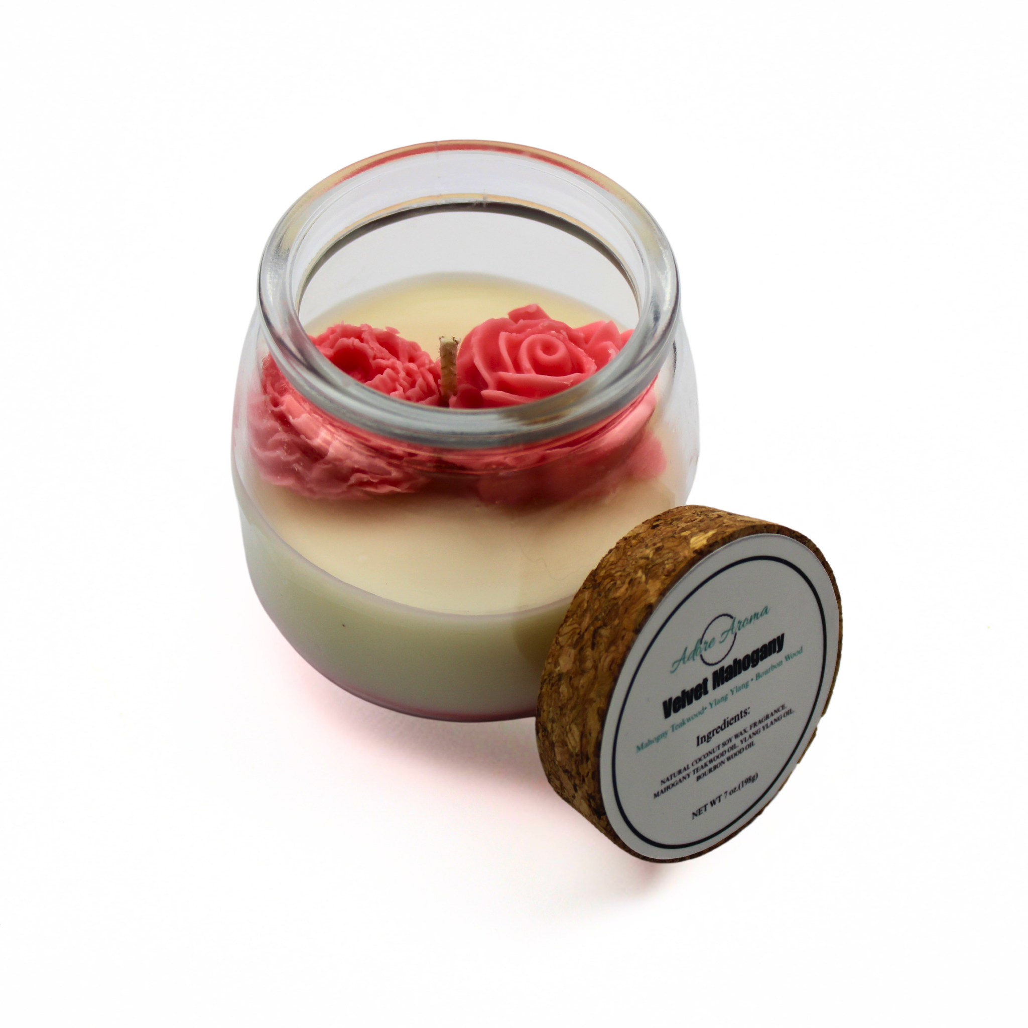 Velvet Mahogany Coconut Soy Candle No. 7