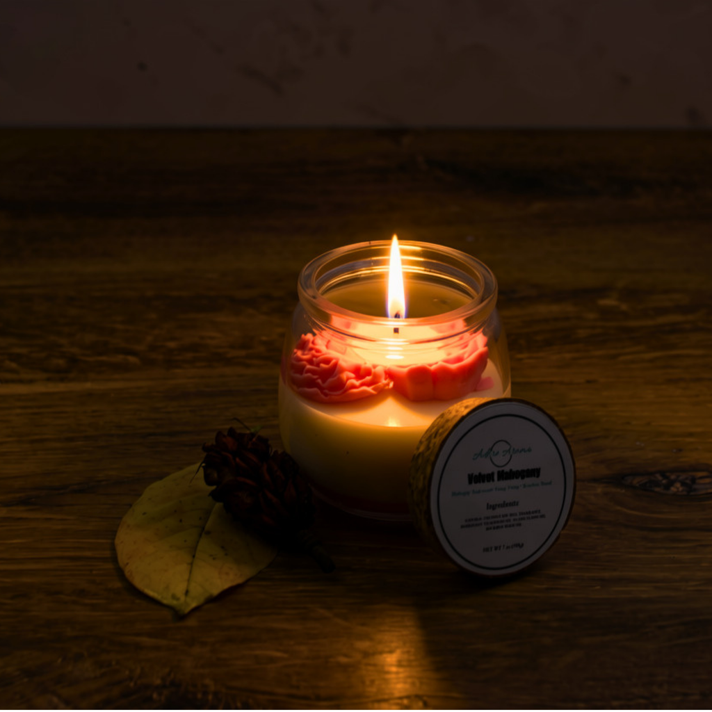 Velvet Mahogany Coconut Soy Candle No. 7