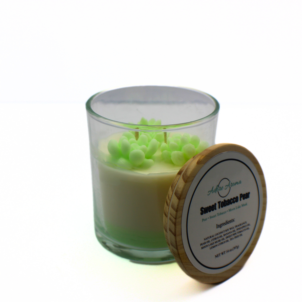Sweet Tobacco Pear Coconut Soy Candle No. 14