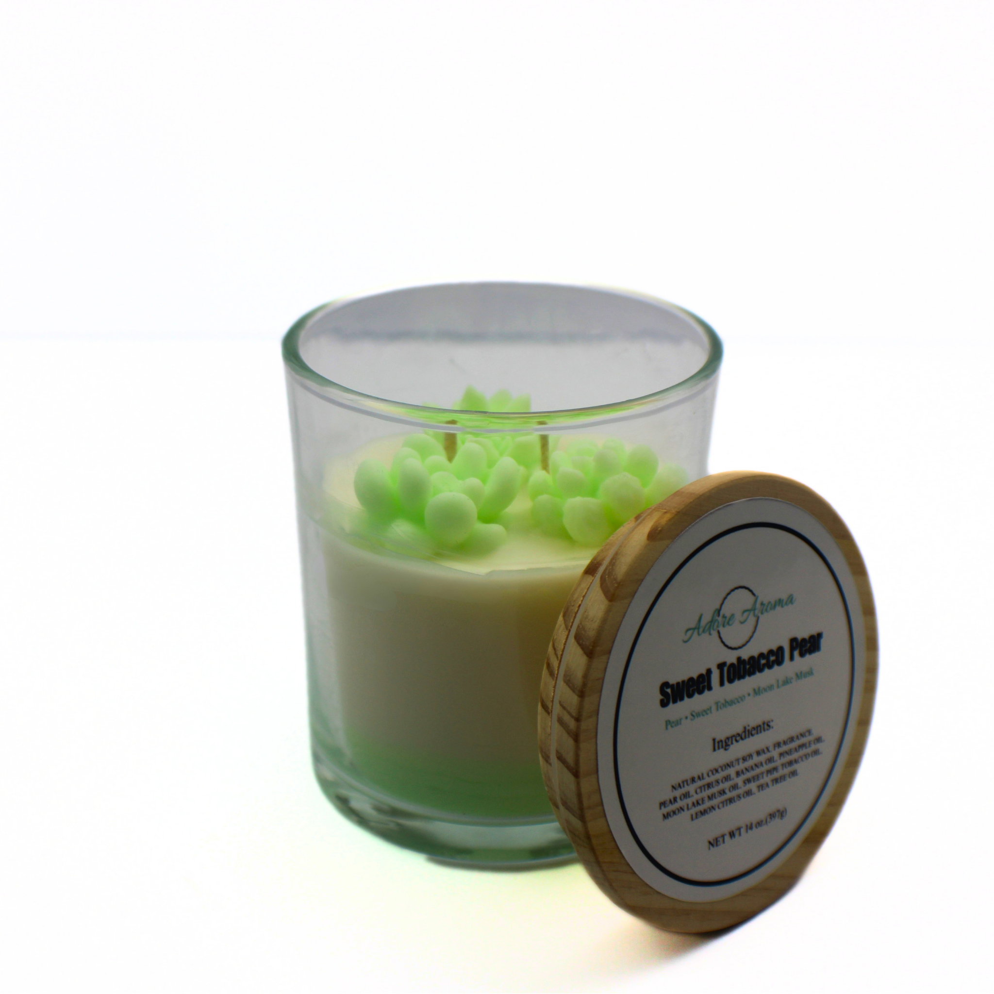Sweet Tobacco Pear Coconut Soy Candle No. 14