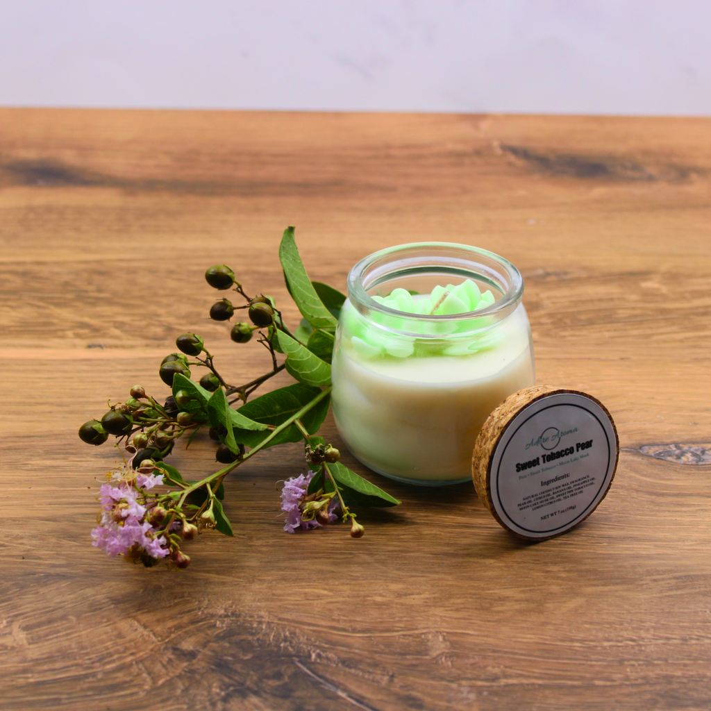 Sweet Tobacco Pear Coconut Soy Candle No. 7
