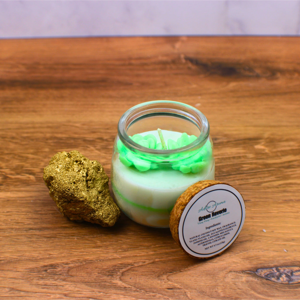 Green Reverie Coconut Soy Candle No. 7