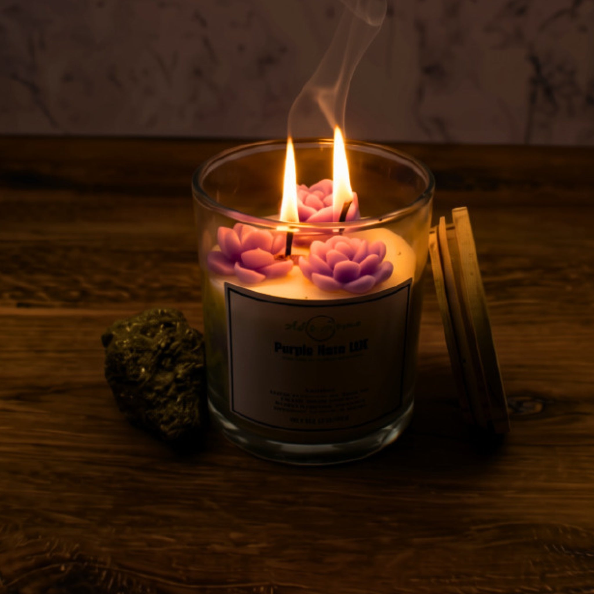 Purple Haze LUX Coconut Soy Candle No. 14