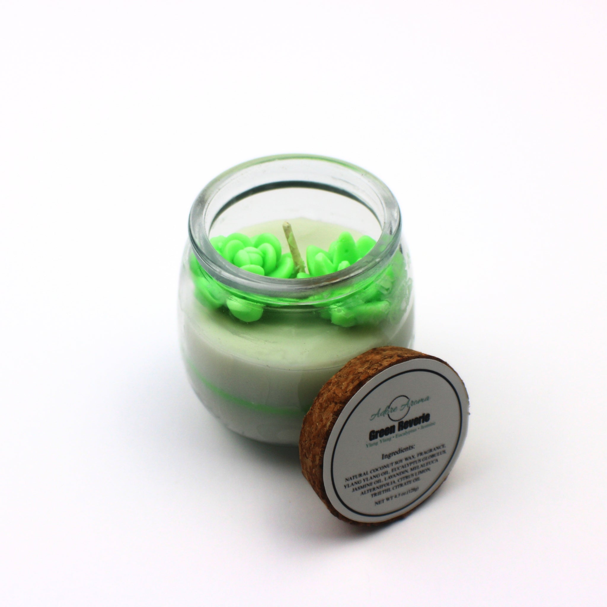 Green Reverie Coconut Soy Candle No. 7